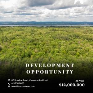 Clarence Rockland Land for sale:    (Listed 2022-03-07)